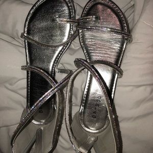 Crystal sandals